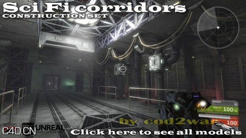 射击游戏场景模型 DEXSOFT-GAMES: Sci-Fi Corridors Construction Set - C4D之家 - 1f7c1e5b3af1ac8297d0e73746d57a11.jpg