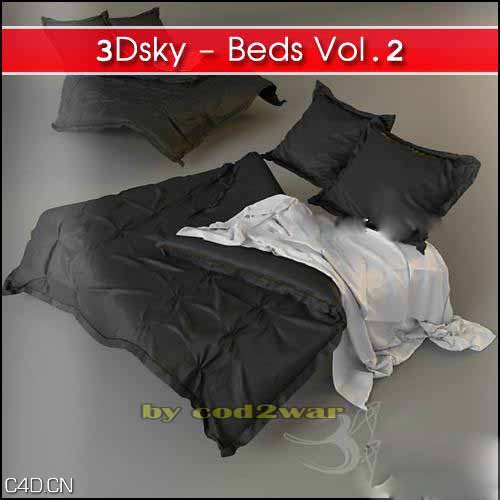 床3D模型合辑 3DSky – Beds Vol.2 - C4D之家 - 627acb4b176a5c4761f0450611ee58e1.jpg