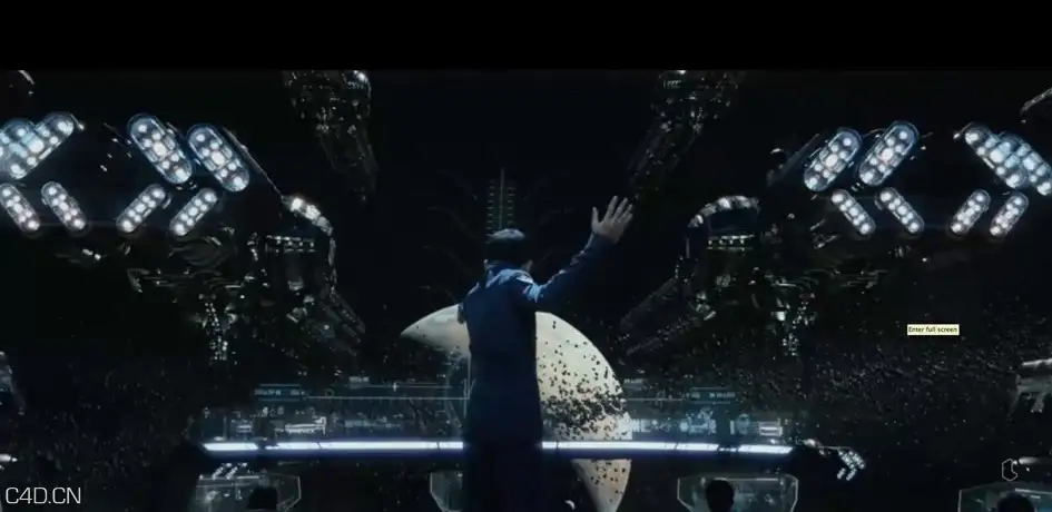 C4D R16系列教程：Enders Game Interface Design and Mograph Magic