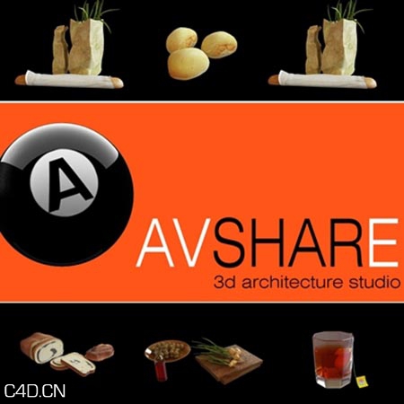 食品3D模型合集 Avshare – Food - C4D之家 - 0ceb79cb458c5994a7632a0d57a6ff7f.jpg