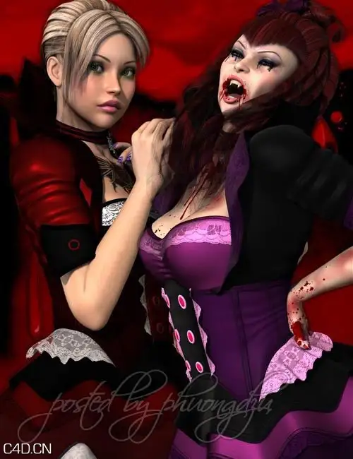 Renderosity SHOOT 15 Bloodsucker Halloween Bundle