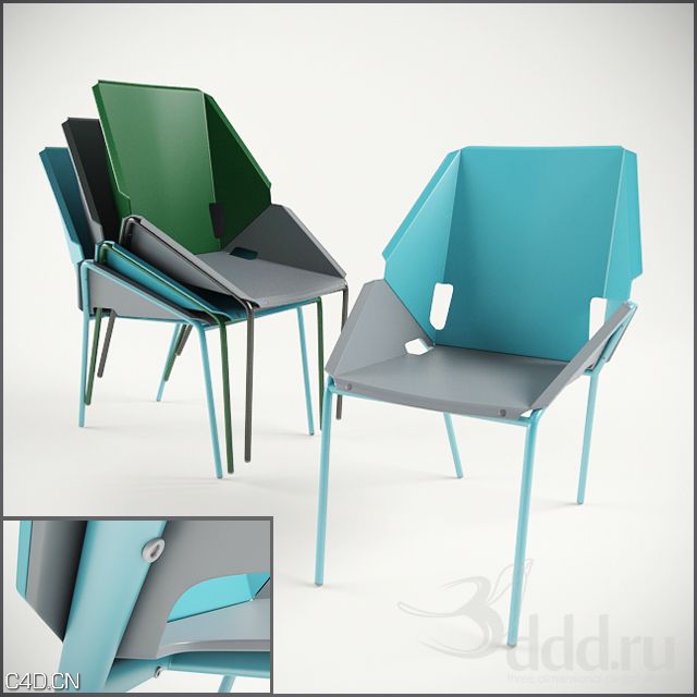 室内家具3D模型合集（窗帘、沙发、楼梯）PROFI 3D Models Complete Collection - C4D之家 - 3ddd1384603484.jpg