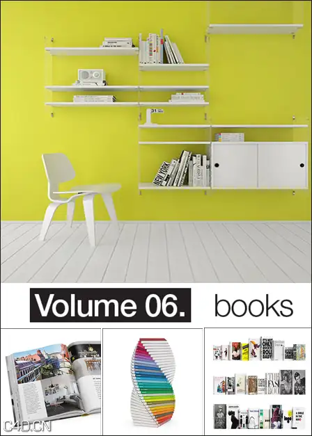 书籍3D模型合集 Book 3d model - C4D之家 - f04ebcf533d2211d1b5fecce9e670276.png