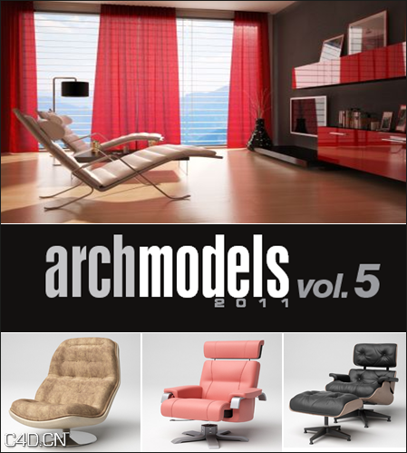 室内休闲椅C4D模型 Evermotion – Archmodels vol. 5 (C4D) - C4D之家 - f72949b54e71c5d7d0069ad0b2302299.png