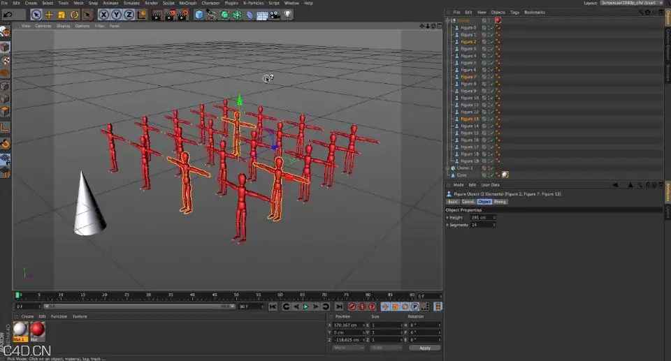 MographCandy 32个C4D快速小技巧