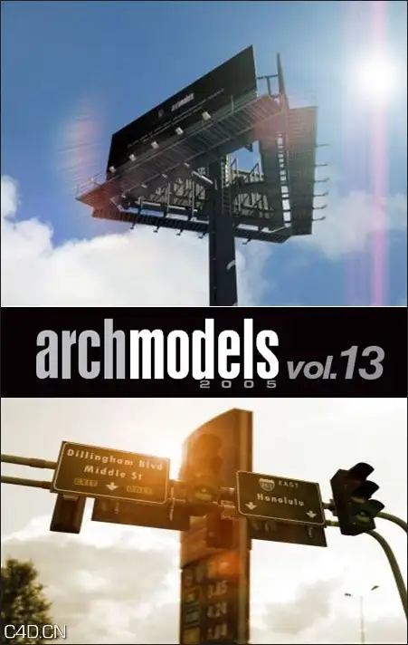 广告牌/指示牌C4D模型 Evermotion – Archmodels vol. 13 (C4D) - C4D之家 - 575c986db1ab0af9196cdfb55ab1bb47.jpg