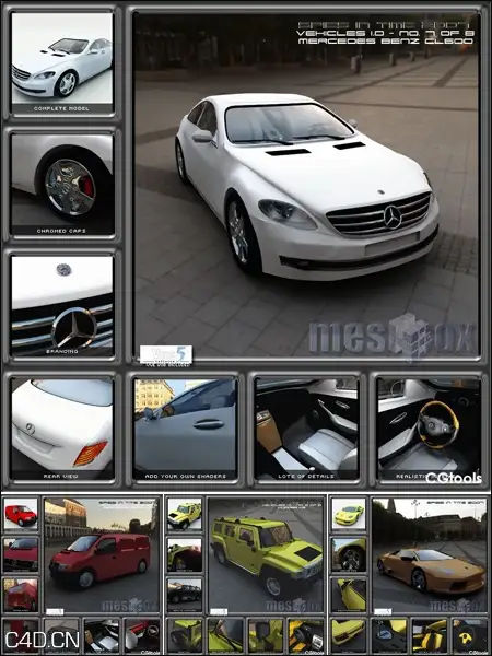 gāo dàng轿车3D模型 3D Cars From Meshbox (3ds Format Included) - C4D之家 - 51b17f20435426f44c14f70f20e9d9dd.jpg