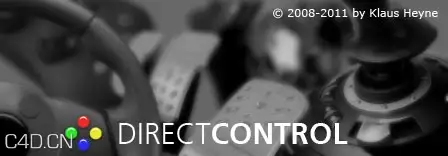 C4D R16 游戏对象标签控制器插件 Heyne Direct Control v1.01.1 for Cinema 4D
