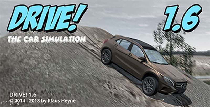 C4D R16 机动车驱动装置插件 Heyne Drive! v1.61.0 for Cinema 4D