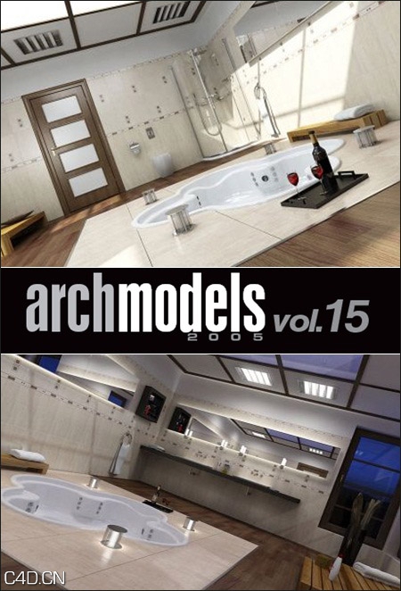 浴室3D模型 Evermotion – Archmodels vol. 15 (C4D) - C4D之家 - 4e027f4ab9e3051b1dd5763c331bdaca.jpg