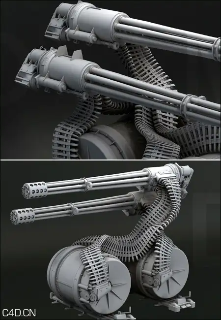重机枪3D模型 Duel GUA-8s+Challenger 2 MBT+CROWS with .50 Cal - C4D之家 - c644f93ce16e34fad247374ab25ba8c1.jpg