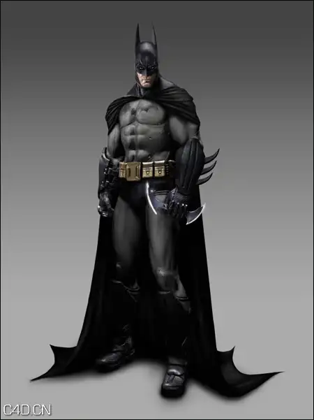 蝙蝠侠3D模型 Batman Arkham Asilum Models