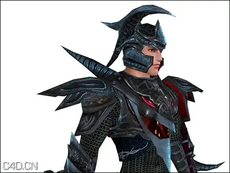 黑暗骑士3D模型 3dFoin – Dark Knight