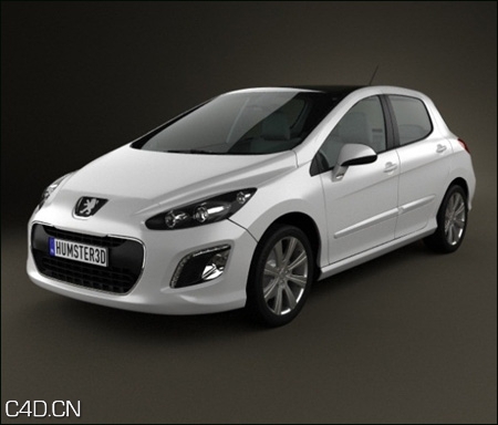 标致308 3D模型 Peugeot 308 (2012) 3D - C4D之家 - c3a5cb44a822ca72c7137f65b2657661.jpg
