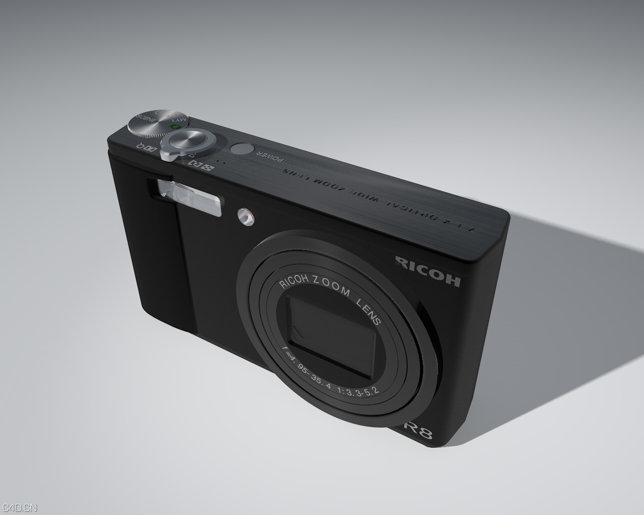 Digital Camera: Ricoh R8 - C4D之家 - Camera2.jpg
