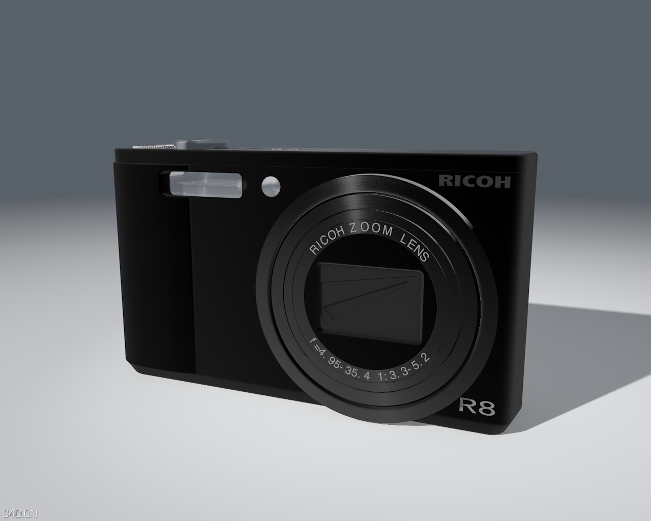 Digital Camera: Ricoh R8 - C4D之家 - Camera1.jpg