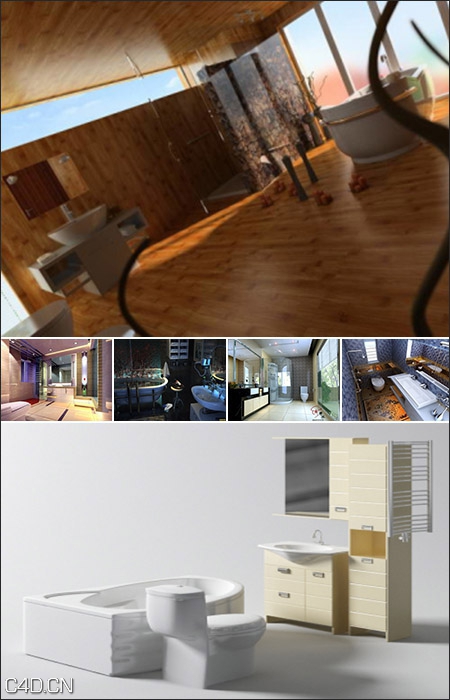 浴室和厕所设施3D模型合集（max） - C4D之家 - 92b7e3fe7c903472142308b6127cff78.jpg