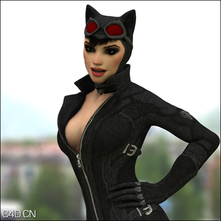 猫女C4D模型 Catwoman for Cinema 4D - C4D之家 - bb0c2665d4132be42602e2eaf9ecef01.png