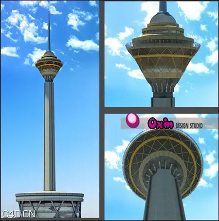 德黑兰-米拉德塔3D模型 Milad Tower 3D Model_3D max 2011+Vray 2 - C4D之家 - cd982cd64aafcaa9142aac1db77c1f9c.jpg