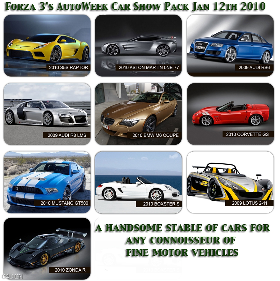 赛car3D模型合集（max）Forza Motorsports Cars 3 - C4D之家 - forza-3-dlc-2-pack-cars.jpg