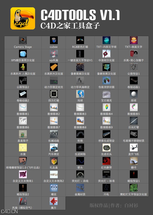 C4D之家工具盒子V1.1（脚本版）C4DTOOLS FOR CINEMA 4D - C4D之家 - cinema4d_-2014-10-07-15.15.21.jpg