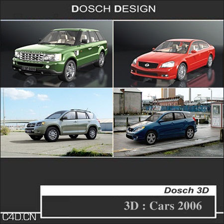 15款汽车3D模型（MAX） DOSCH3D DESGIN2006年汽车 - C4D之家 - 266d91b5b8921ab18a9b7efef7b1c40c.jpg