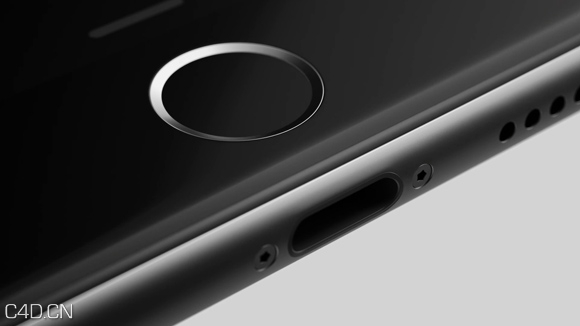 iphone 6手机C4D模型（C4D/OBJ）iPhone 6 SCENE For C4D and Octane Render - C4D之家 - Free-Cinema-4D-Model-iPhone-6-3.jpg