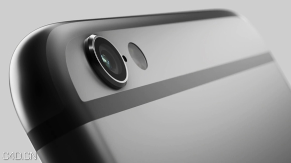iphone 6手机C4D模型（C4D/OBJ）iPhone 6 SCENE For C4D and Octane Render - C4D之家 - Free-Cinema-4D-Model-iPhone-6-2.jpg