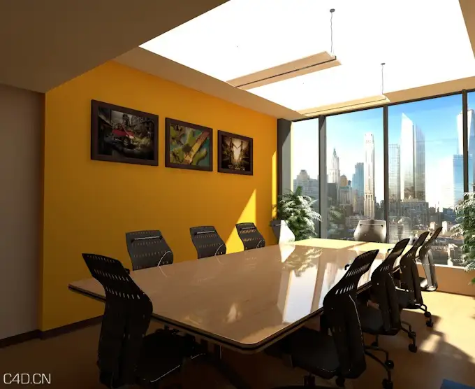 公司会议室C4D模型 Conference room for cinema 4d - C4D之家 - cinema4d_ 2014-10-09 0.05.41.jpg