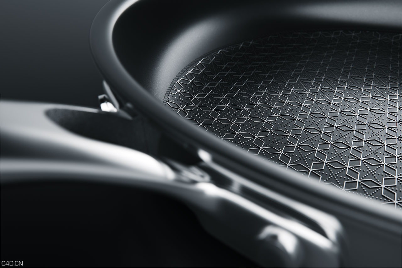 厨具渲染-不粘锅C4D渲染 KUHN RIKON Silverstar - C4D之家 - Pfanne_B.jpg