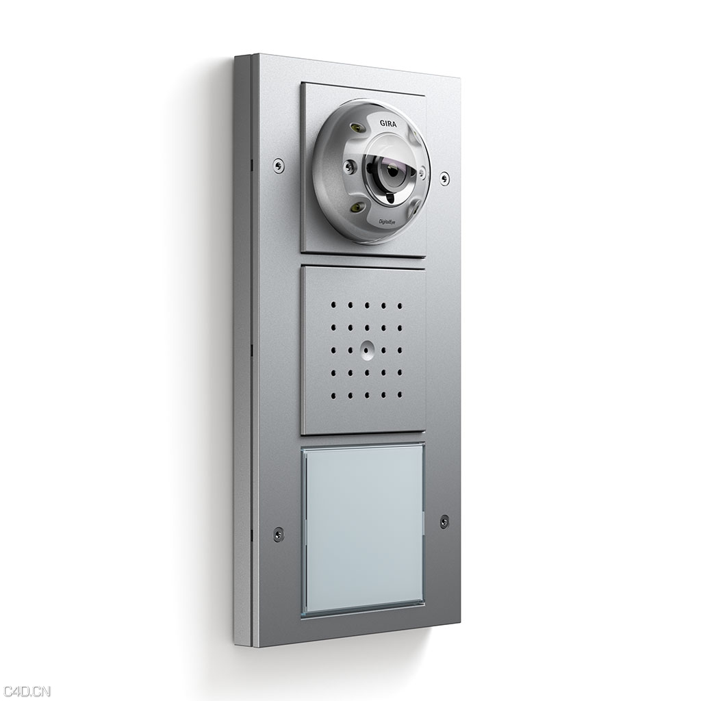 保险安全产品C4D渲染 GIRA Product Viz - C4D之家 - Tuerstation_02.jpg