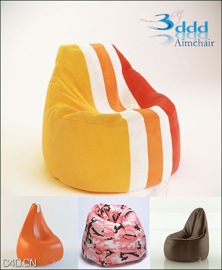 个性时尚沙发3D模型（MAX）3DDD – Armchair 3D models - C4D之家 - 28461b9111513676b851dc4659a2e3f9.jpg