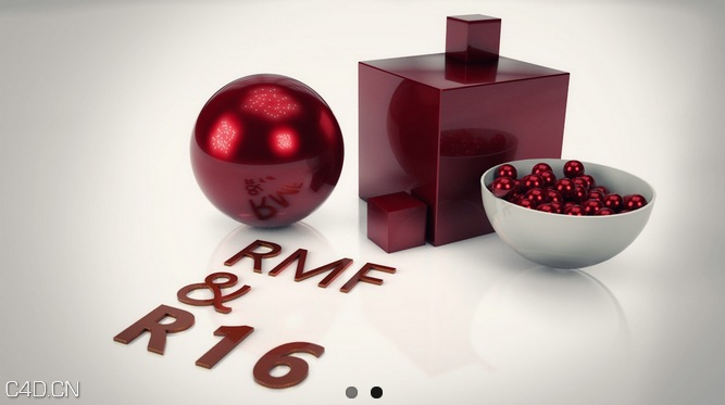 C4D R16反射材质的调节视频教程 RMF & R16