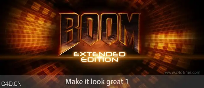 C4D系列视频教程一：Making It Look Great 1