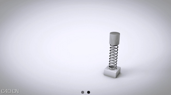 C4D创建一个弹簧动画教程 How to Create a Dynamic Spring