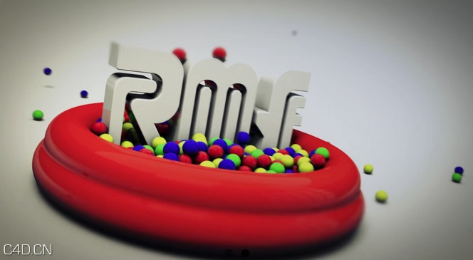C4D文字破球而出的视频教程 Cinema 4D Tutorial – Text Bursting from a Ball Pit - C4D之家 - cinema4d_ 2014-10-12 12.26.13.jpg