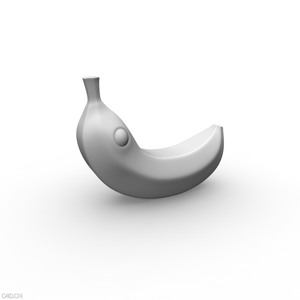 香蕉蟲幼蟲 - C4D之家 - Bugaga_larva_AO_1.jpg