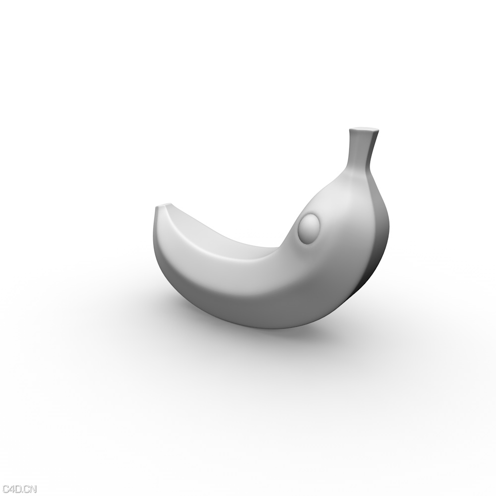 香蕉蟲幼蟲 - C4D之家 - Bugaga_larva_AO_2.jpg