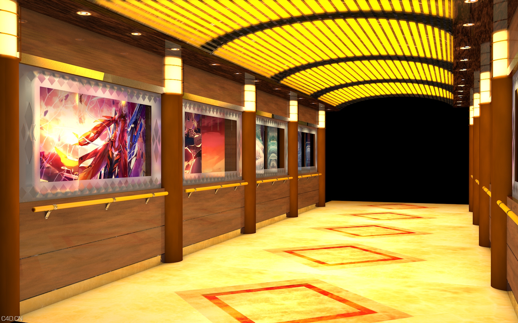 新手练习，顺便说一下IES灯的使用方法