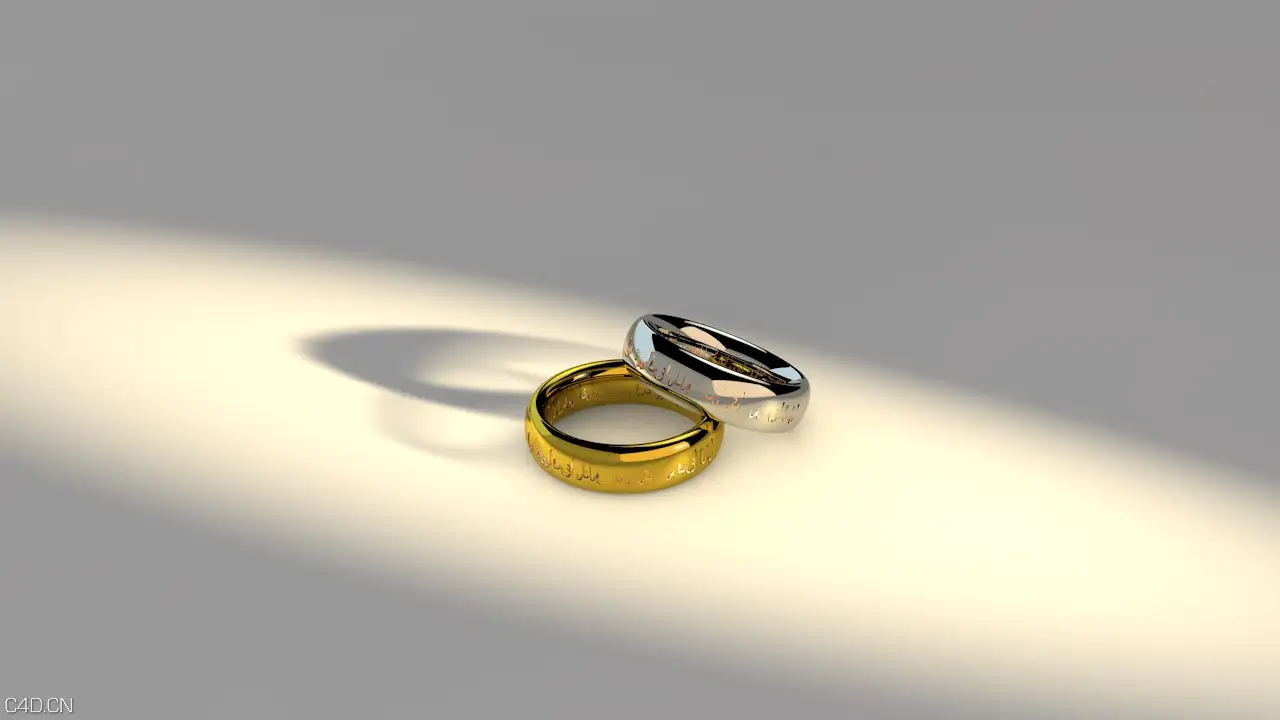 魔戒模型= = - C4D之家 - 戒指（魔戒）.jpg