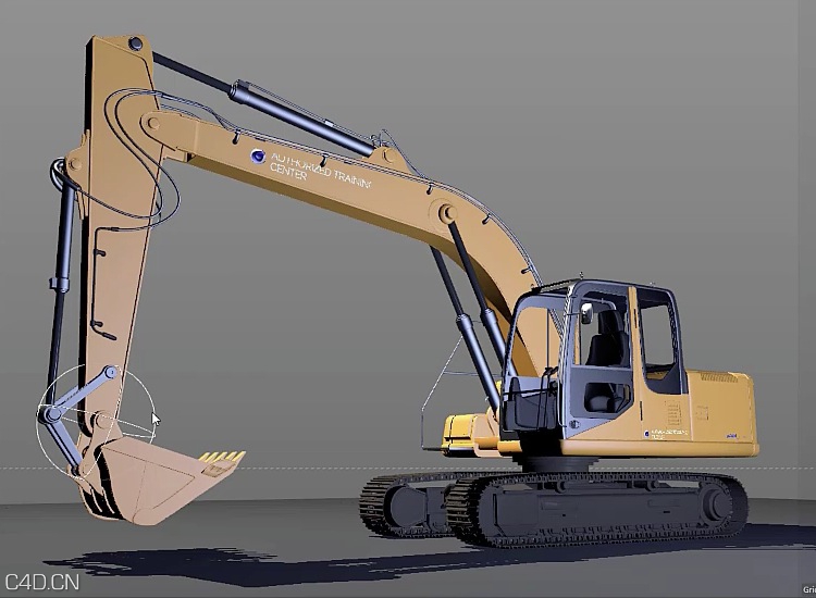 C4D中文教程：约束、IK联动与次级控制器（上海映速出品）