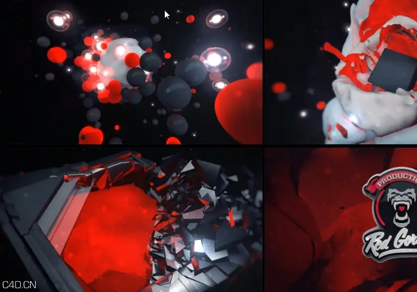 AE和C4D教程16部