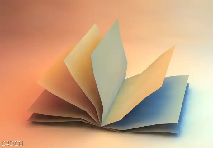 C4D翻书动画教程（含插件/工程）C4D Page Turn File - C4D之家 - cinema4d_ 2014-10-21 11.08.55.jpg