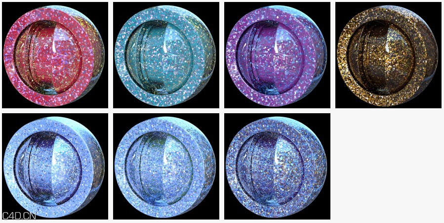 C4D闪耀着色器插件(插件/预设) Sparkle Shader Plugin - C4D之家 - cinema4d_ 2014-10-21 11.26.53.jpg