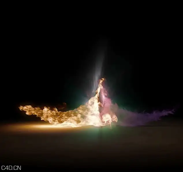 Cinema 4D插件TurbulenceFD模拟烟与火特效教程 包括分级分层渲染 带工程 - C4D之家 - cinema4d_ 2014-10-23 17.30.44.jpg