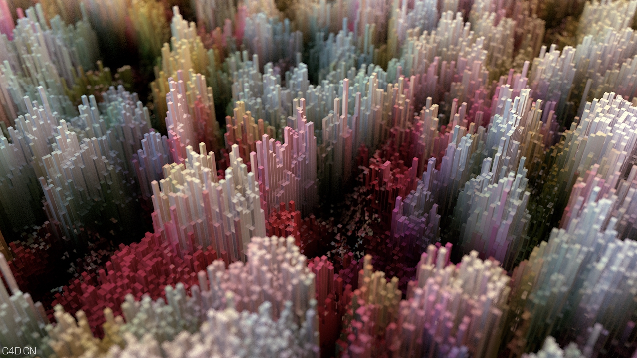 matrix hair render - C4D之家 - matrix1.jpg