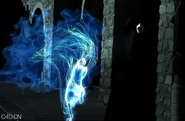 《C4D守护神电影特效视频教程》Expecto Patronum Tutorial