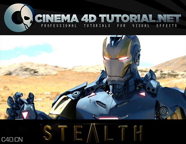 C4D钢铁侠建模合成教程 Cinema4DTutorial.net – Ironman Stealth tutorial - C4D之家 - 3QvEZv.jpg