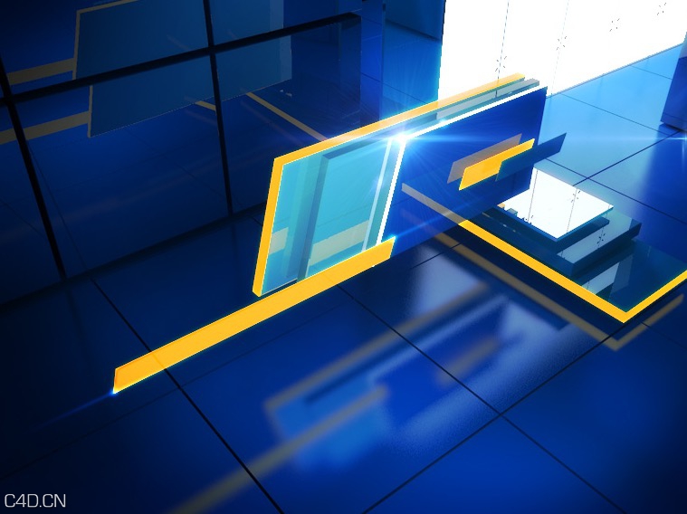 C4D/AE搭建科技感十足的环境 Sport Ident Tryout