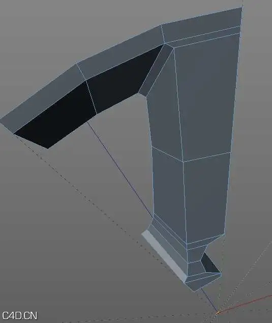 数字人C4D多边形建模课堂之七：轿车建模之一轮毂制作（3)由面成型